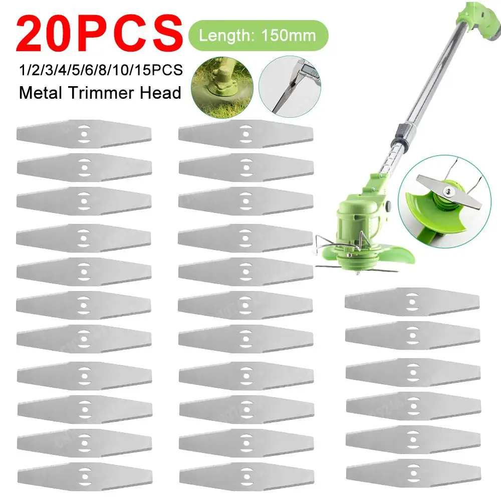 Urban Farming Kit - 150mm Vervanging Zaagbladen Metalen Gras String