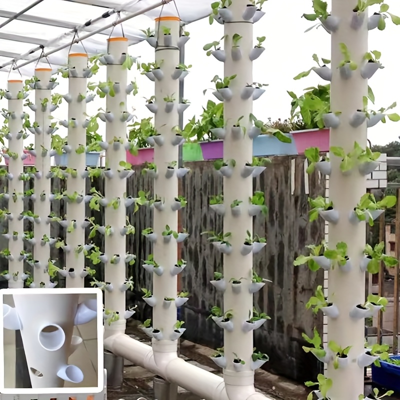 Hydroponic Tower Planter - 10set DIY Hydrocultuur Potten voor Hydrocultuur