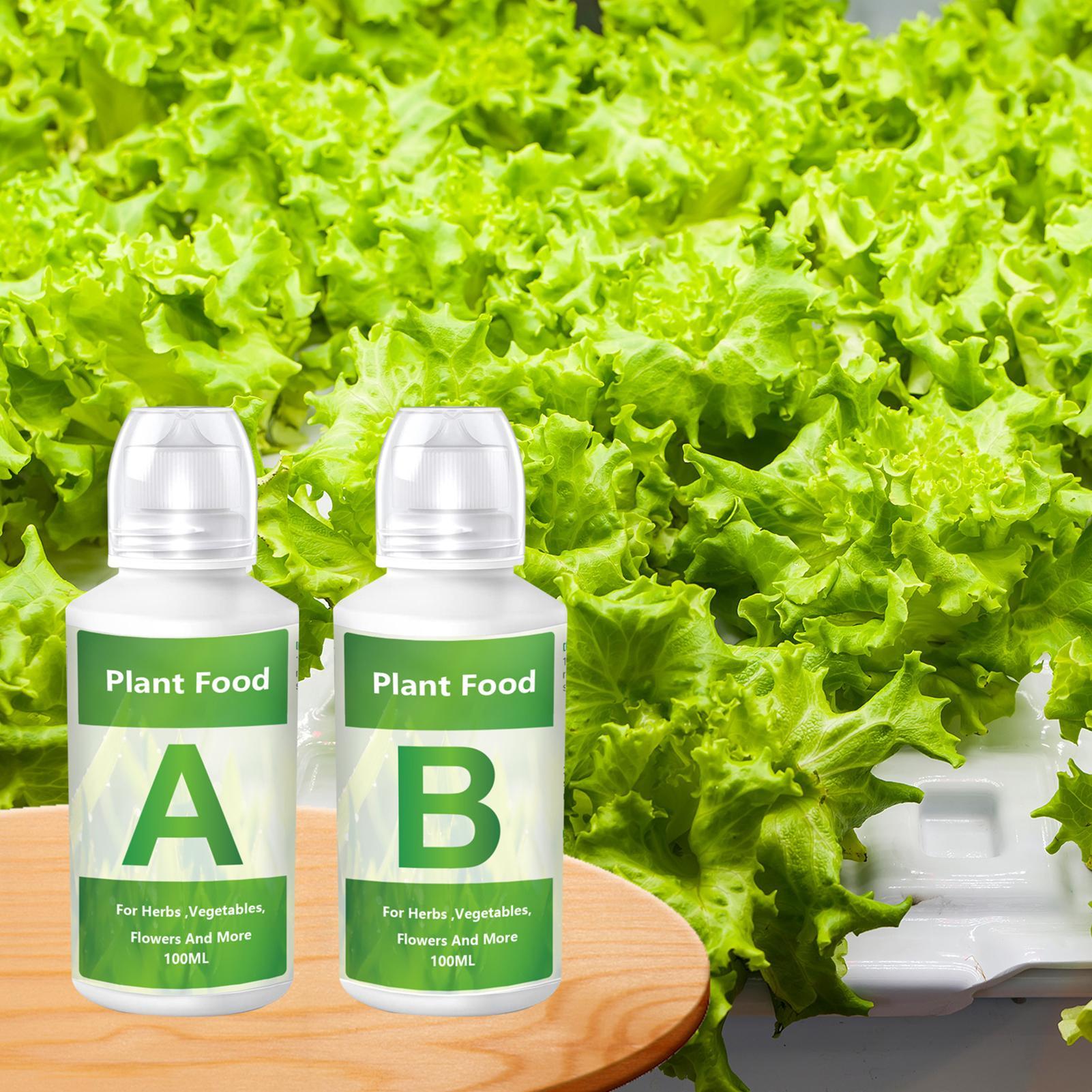 Nutrient Solution Ab - Hydroponische voedingsstoffen meststof AB oplossingsset tuinplant