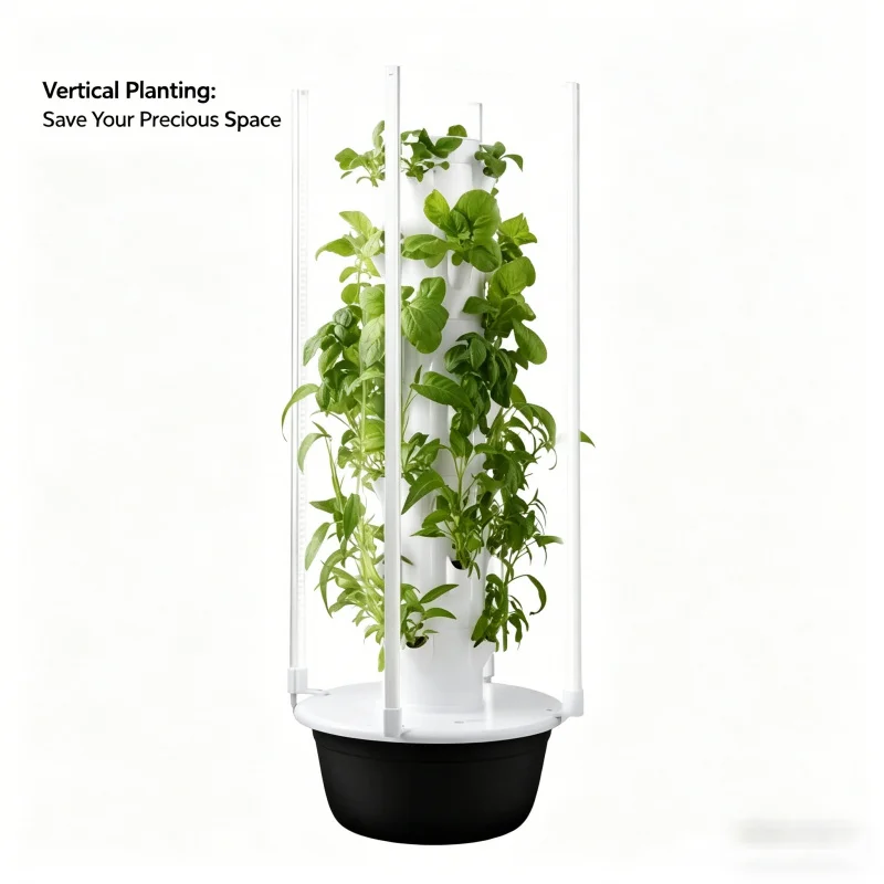5-laags Spacetree Hydroponisch - Hydroponic Tower Planter recensie en prijs