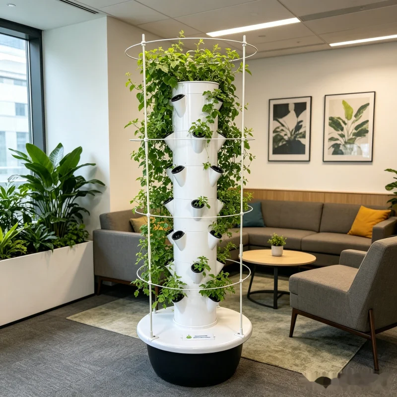 9-laags aeroponische hydroponi - Hydroponic Tower Planter recensie en prijs