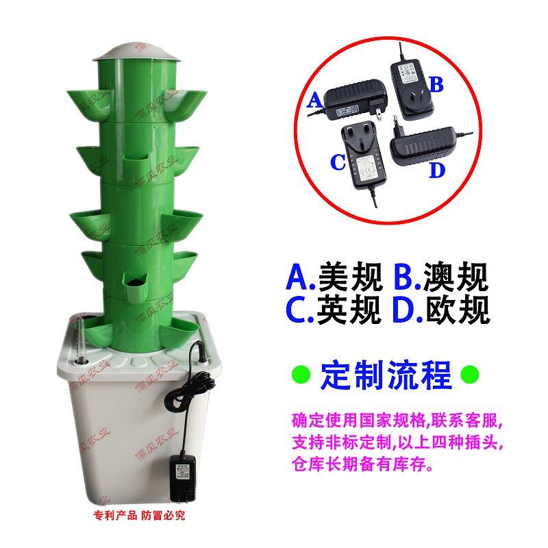 Balkon Driedimensionale Hydrop - Hydroponic Tower Planter recensie en prijs