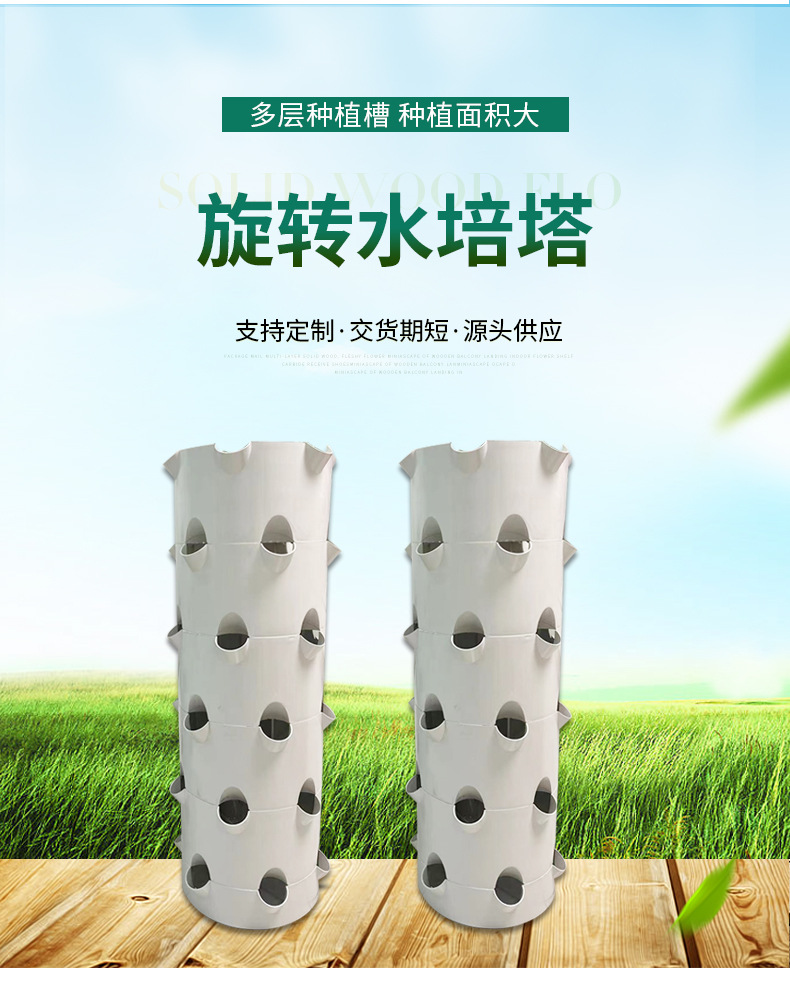 Draaiende hydrocultuurtoren, a - Hydroponic Tower Planter recensie en prijs