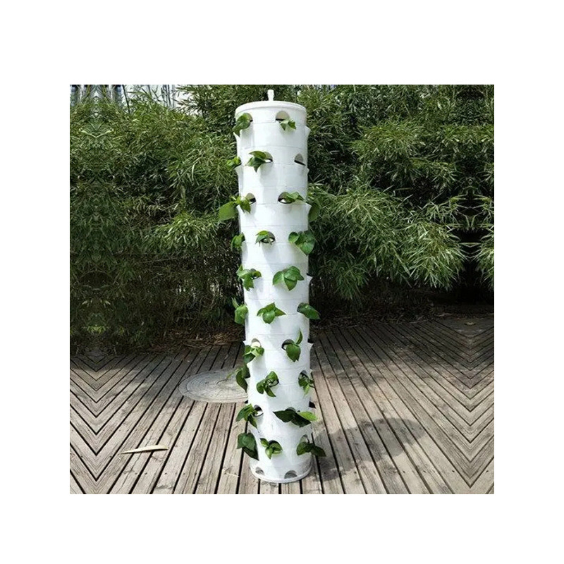 Draaiende hydrocultuurtoren, a - Hydroponic Tower Planter recensie en prijs