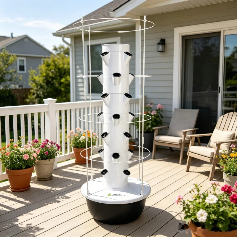 5-laags Spacetree Verticale Hy - Hydroponic Tower Planter recensie en prijs