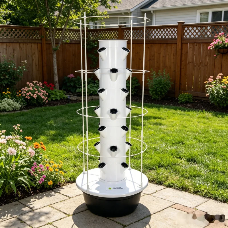 9-laags hydroponisch torenkwee - Hydroponic Tower Planter recensie en prijs