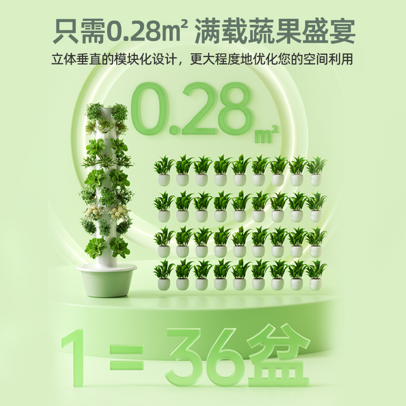 Verticale hydrocultuur kweekto - Hydroponic Tower Planter recensie en prijs